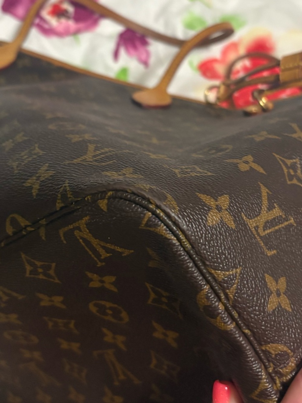 Louis Vuitton Monogram neverfull GM Tote Bag - Brown & Tan - Picture 13 of 16